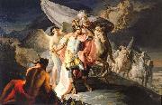 Francisco de Goya Anibal vencedor contempla por primera vez Italia desde los Alpes oil painting